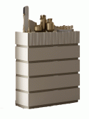Bedroom Furniture Dressers and Chests Marina Chest Taupe