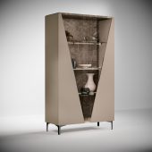 Dining Room Furniture China Cabinets and Buffets Fidia 2 Door Vitrine